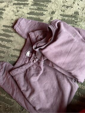 SET Active Lavender Track Pants & Sweatshirt Set